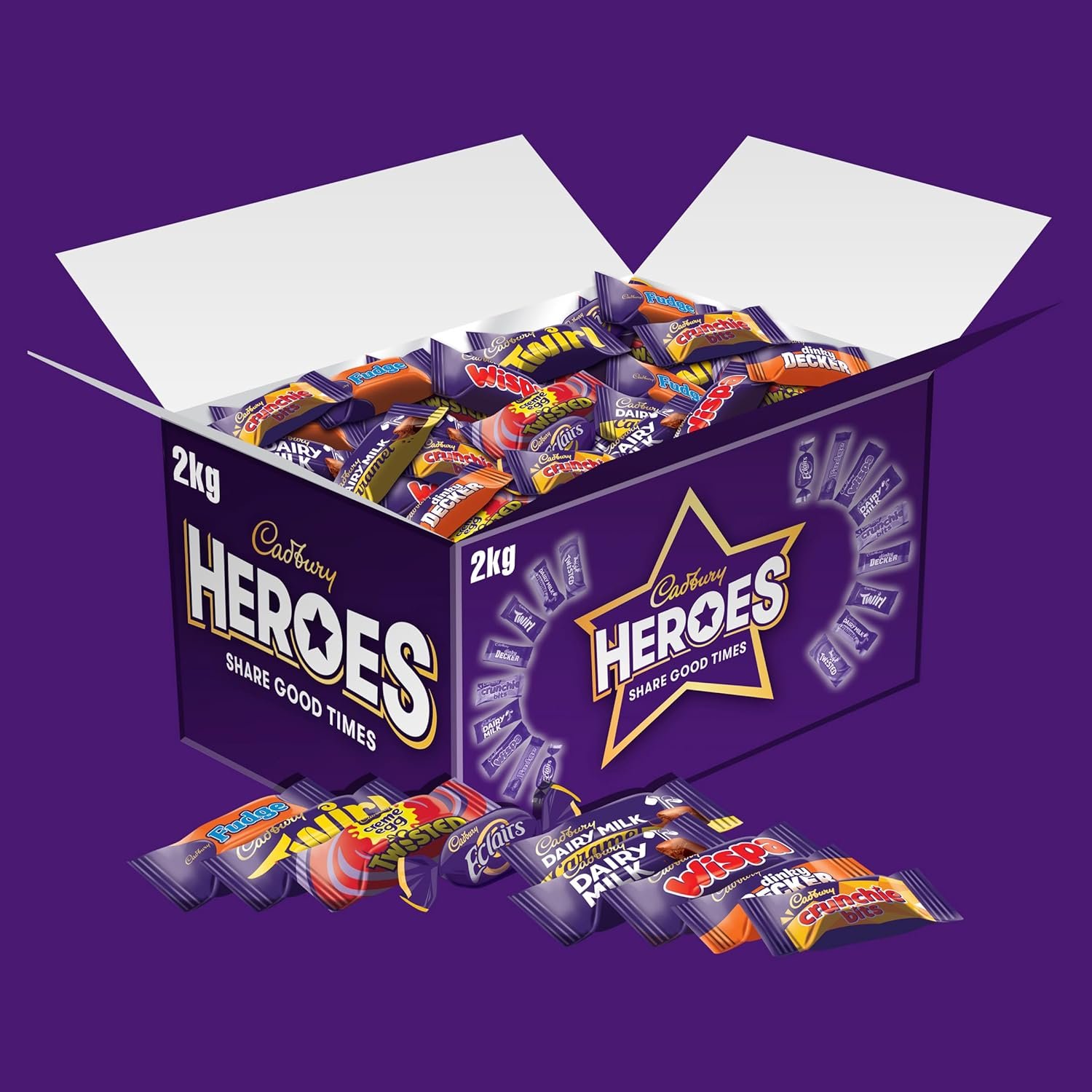 Cadbury Heroes Chocolate Bulk 2 KG Sharing Box02