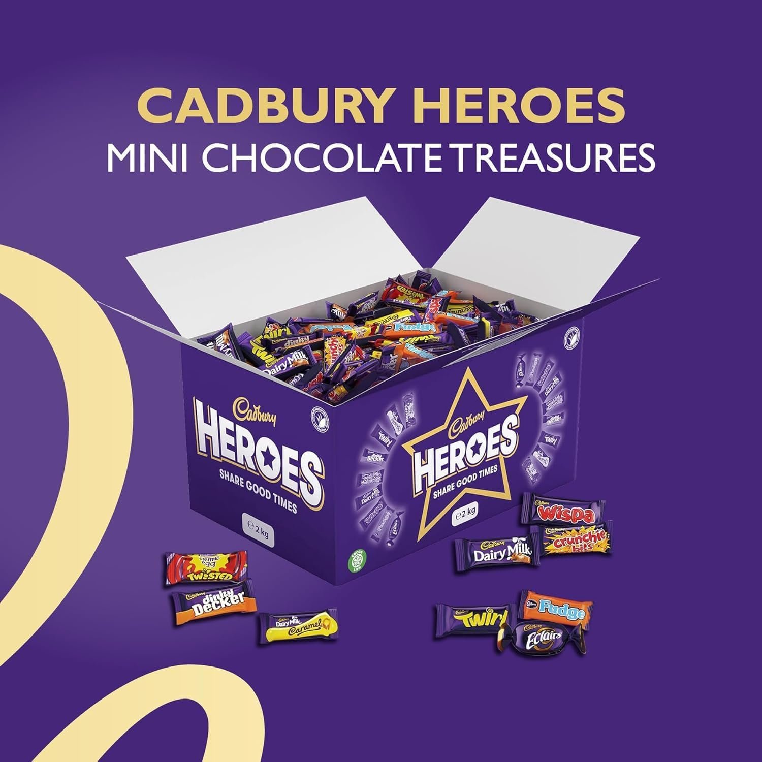 Cadbury Heroes Chocolate Bulk 2 KG Sharing Box04